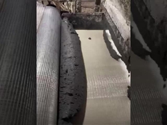 1.15m / 1.2m 공급 너비 공공 건설용 섬유 시멘트 보드 생산 라인