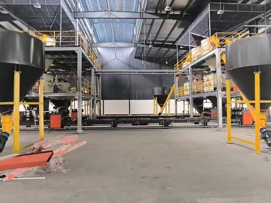 벽 패널 형성 기계 XPS 단열 타일 뒷판 생산 라인