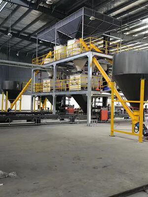 XPS Backer Wall Panel Machine with 50-250mm Panel Thickness, 15-30 KW Power Range, and 55m Line Length