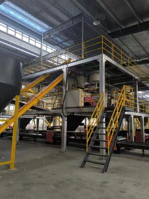 벽 패널 형성 기계 XPS 단열 타일 뒷판 생산 라인