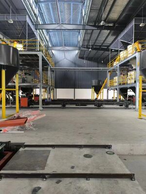 벽 패널 형성 기계 XPS 단열 타일 뒷판 생산 라인