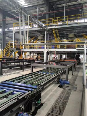 전압 380v 자동 가구 XPS 단열 타일 뒷판 생산 라인