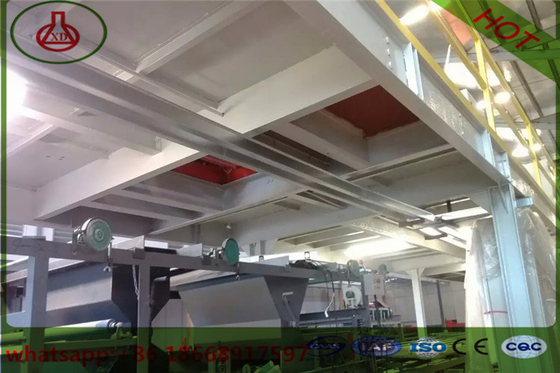 매끄러운 섬유 시멘트 널 기계 50HZ 54KW 건축 판 생산 라인