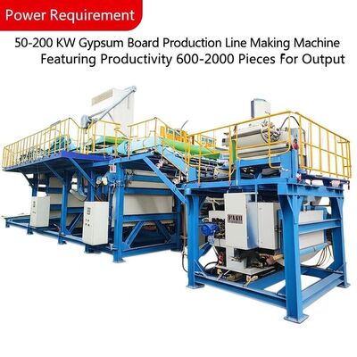 짚판 제조 기계 50-200 KW 전력 요구, 600-2000 조각 생산성 및 1000-5000 kg/h 출력 용량