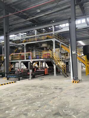 기계 XPS 보드 샌드위치 패널 시멘트 코팅 기계를 형성하는 벽면